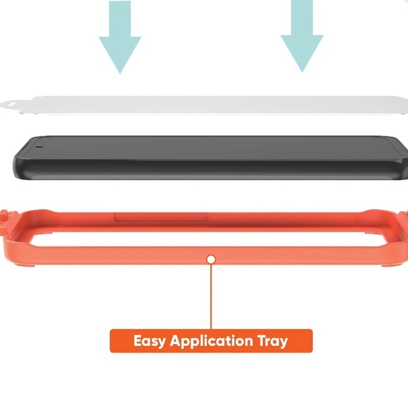Onn Iphone 16 Plus Glass Screen Protector With Advanced DefenseTech Protection - Picture 8 of 9